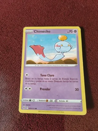 Carta Pokémon Chimecho Básico 063/172