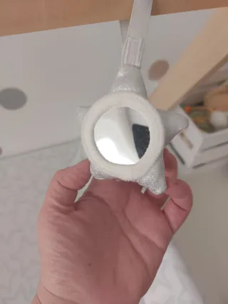 Gimnasio de madera para bebé