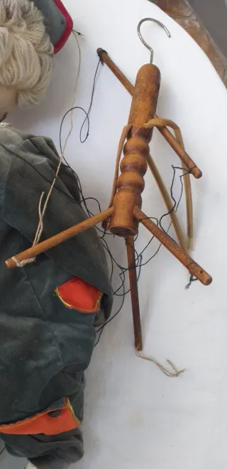 Marioneta antigua grande