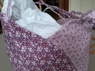 Bolso japonés hecho a mano
