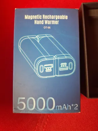 Calentador de manos eléctrico recargable