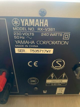 Yamaha RX-V361 Receptor AV