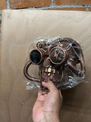 Maschera Steampunk Teschio Ingranaggi