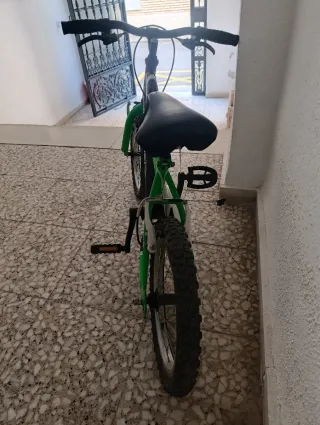 Bicicleta infantil JL-Wenti verde/negra