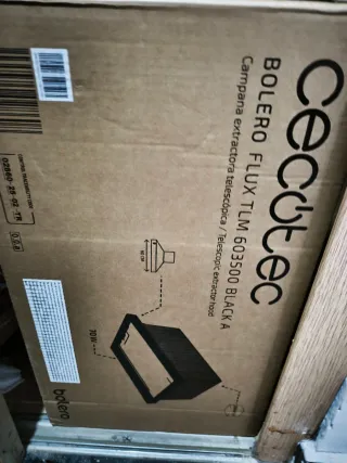 Campana Extractora Telescópica Cecotec NUEVO CAJA