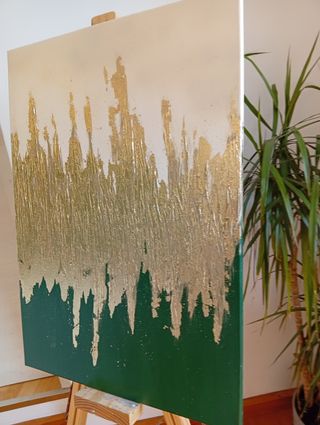 Tela Bosco Incantato 50x70cm Fatta a Mano