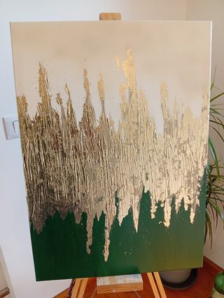 Tela Bosco Incantato 50x70cm Fatta a Mano