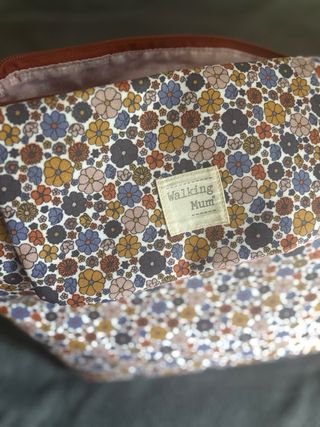 Bolsa Walking Mum flores
