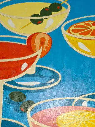 Quadro Decorativo Cocktail