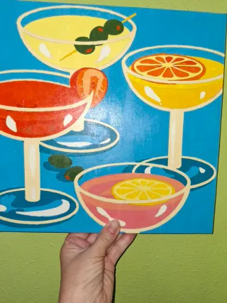 Quadro Decorativo Cocktail