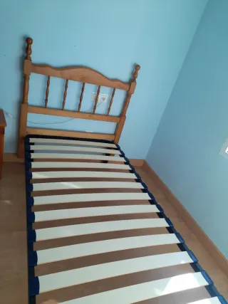 Dormitorio completo con dos camas