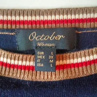 Jersey October Azul Marino Talla 44