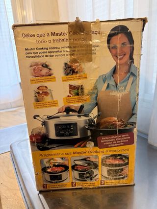 Olla de cocción lenta Master Cooking sin usar