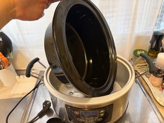 Olla de cocción lenta Master Cooking sin usar