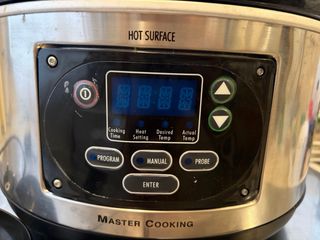 Olla de cocción lenta Master Cooking sin usar