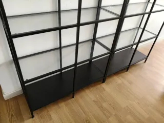 2 Estanterías IKEA VITTSJÖ 100x175