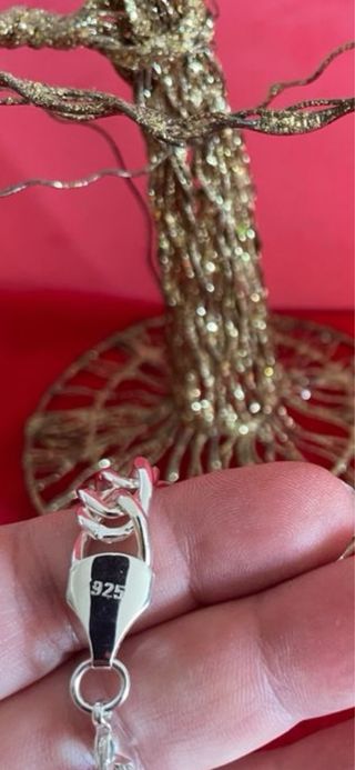 Lote Anillo Ojo de Dios y Pulsera Plata eslabones