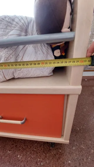 Cama juvenil con 4 cajones