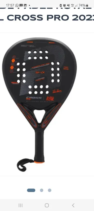 Pala Padel Royal Padel Cross Pro 2023