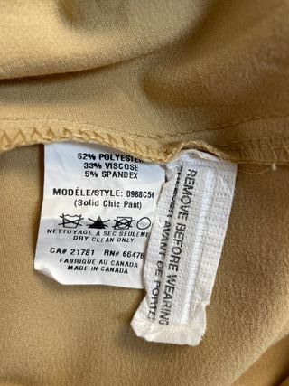 Pantalones Tommy Hilfiger Beige