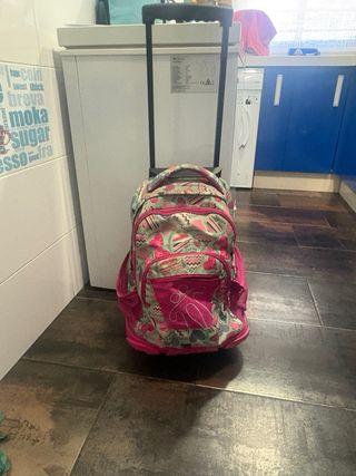 Mochila con ruedas infantil
