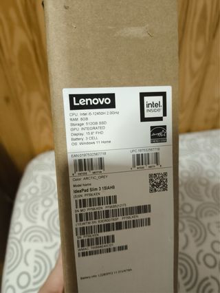 Portátil Lenovo IdeaPad Slim 3 (i5, 512GB SSD) – C