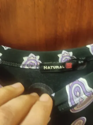 Vestido estampado mujer