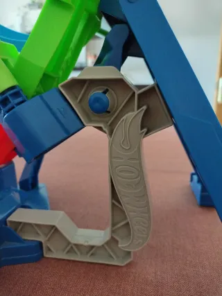 Pista Hot Wheels Looping + 4 coches