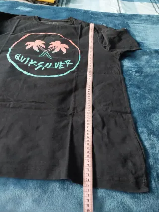 Camiseta Quiksilver Hombre Negra Talla XXL