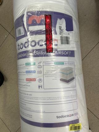 Todocama - Colchón viscoelástico, multicapa Ku