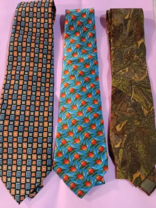 Kit 3 cravatte in seta