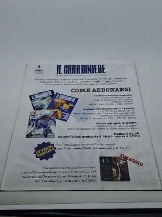 Fiat Stilo 2005 De Agostini Carabinieri 1:43.Nuova