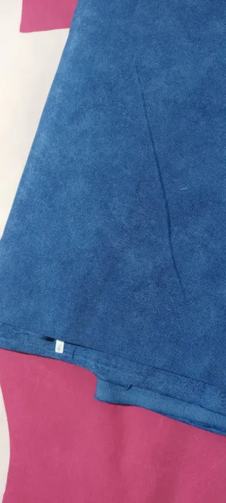 Retal de tela loneta azul 8 € metro