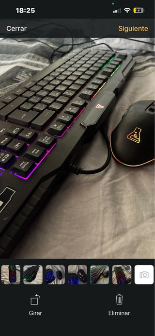 Teclado y Ratón The G-Lab RGB