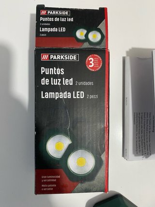 2 Puntos de Luz LED Parkside