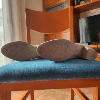 Botas cowboy piel Nero Giardini T38 beige