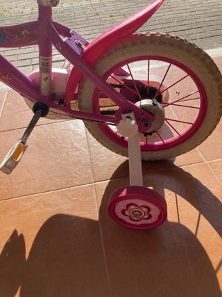 Bicicleta Infantil Pinypon con Ruedines