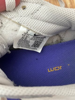 Zapatillas Nike Beige y Azul