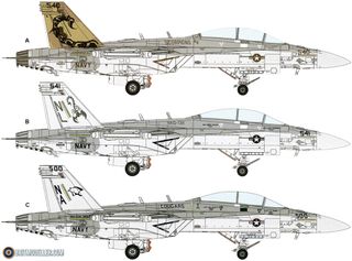 Maqueta Boeing EA-18G Growler Meng LS-014 1/48