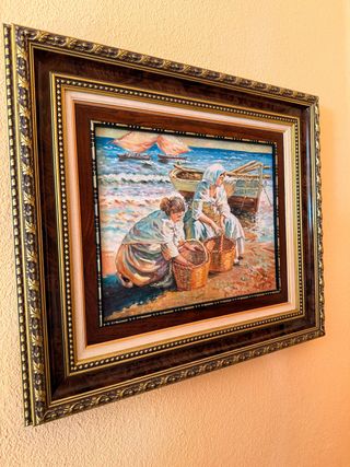 Cuadro decorativo paisaje marino