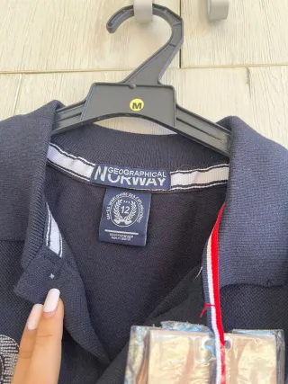 Polo Geographical Norway Azul