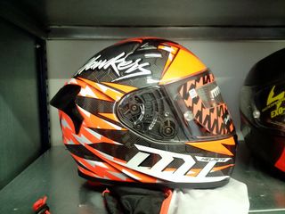 Casco mt carbono talla S