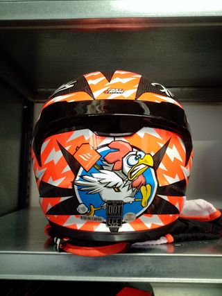 Casco mt carbono talla S
