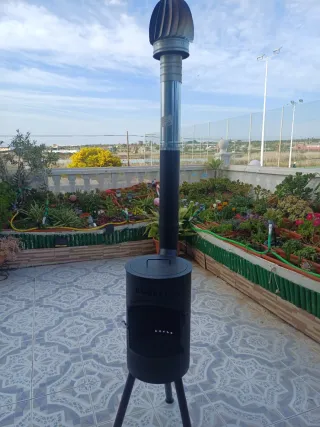 Estufa exterior leña Bonfeu