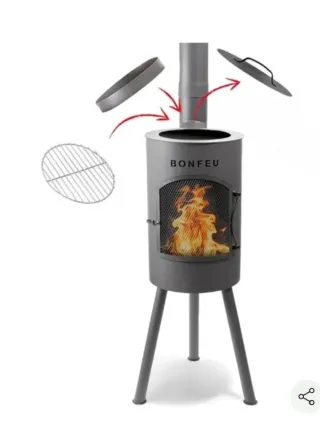 Estufa exterior leña Bonfeu