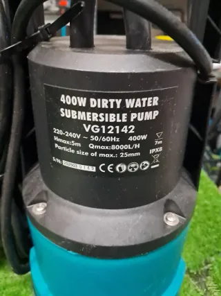 Pompa sommersa Victeche 400W VO12142