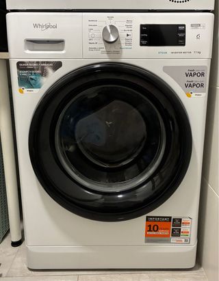 Lavadora Whirlpool 11 kg Vapor