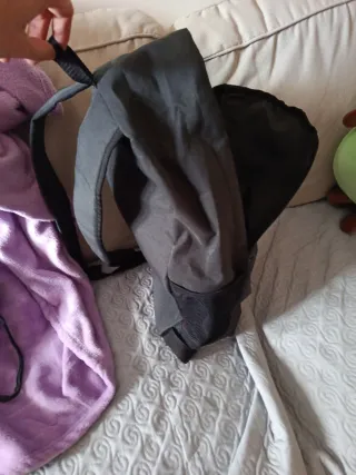 Mochila Adidas Negra con Cremalleras