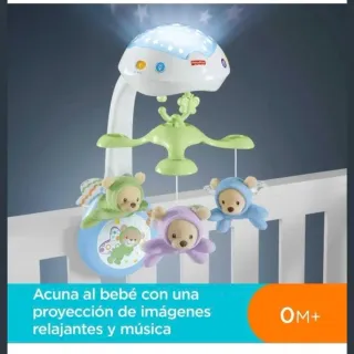 Móvil Cuna Fisher-Price Ositos Proyector