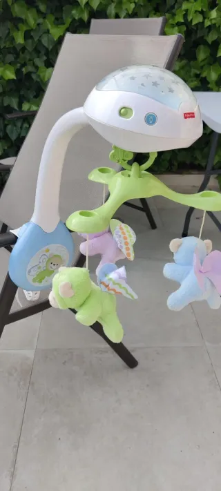 Móvil Cuna Fisher-Price Ositos Proyector